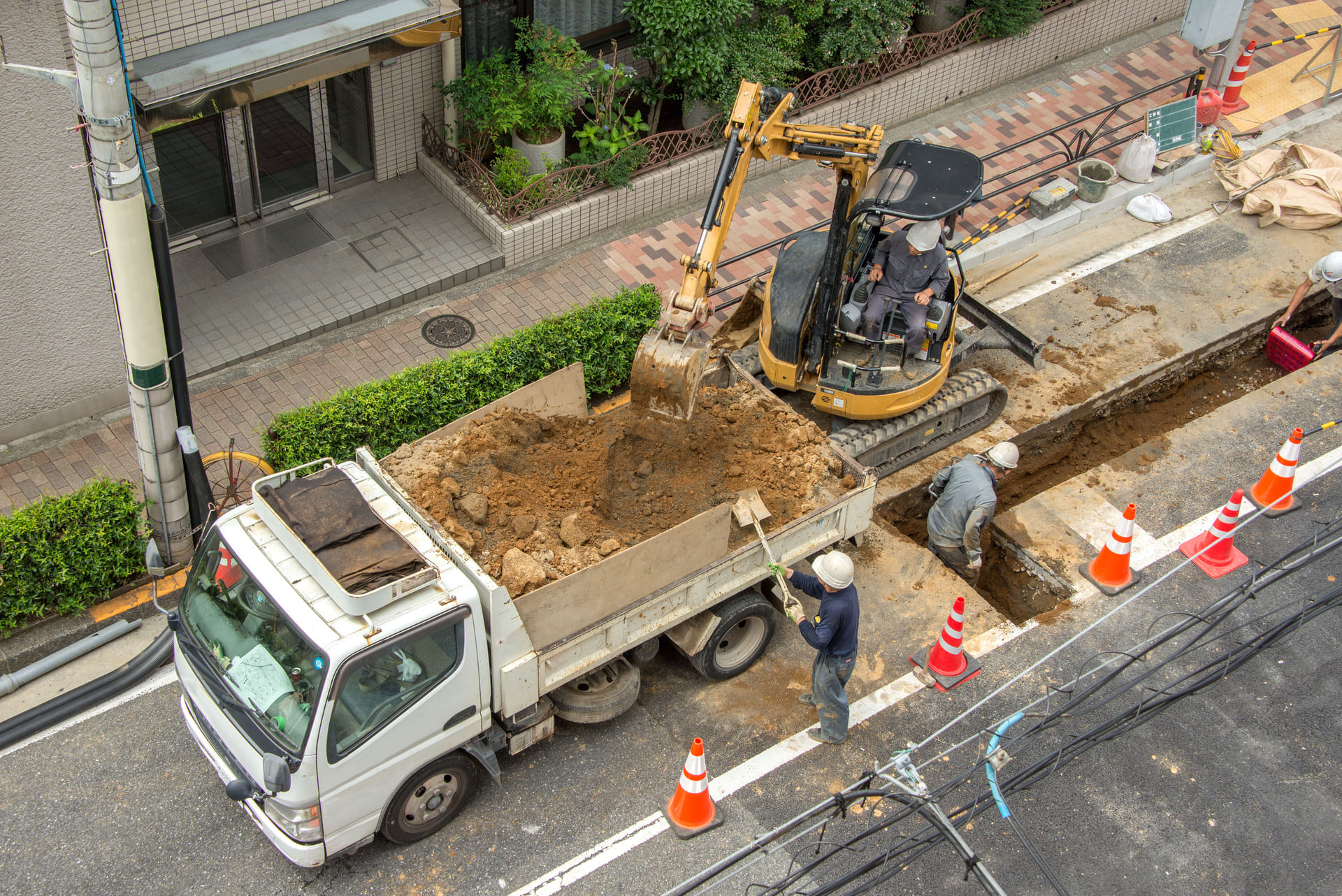 公共工事で補修技術を習得