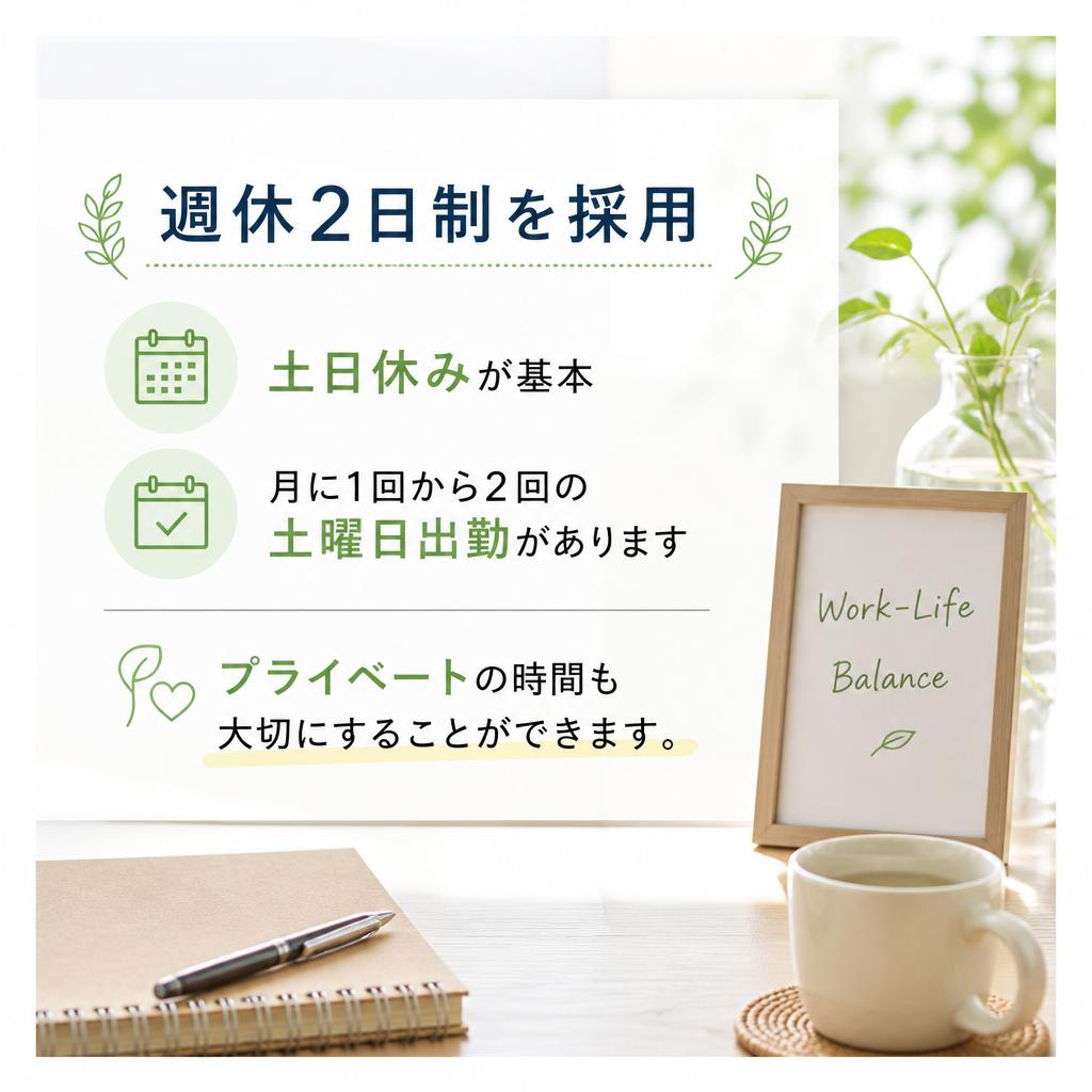 働きやすい労働条件